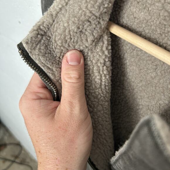 Carhartt Sherpa-Lined Mock Neck Vest “Grey Green” WV001-383 - Picture 6 of 7